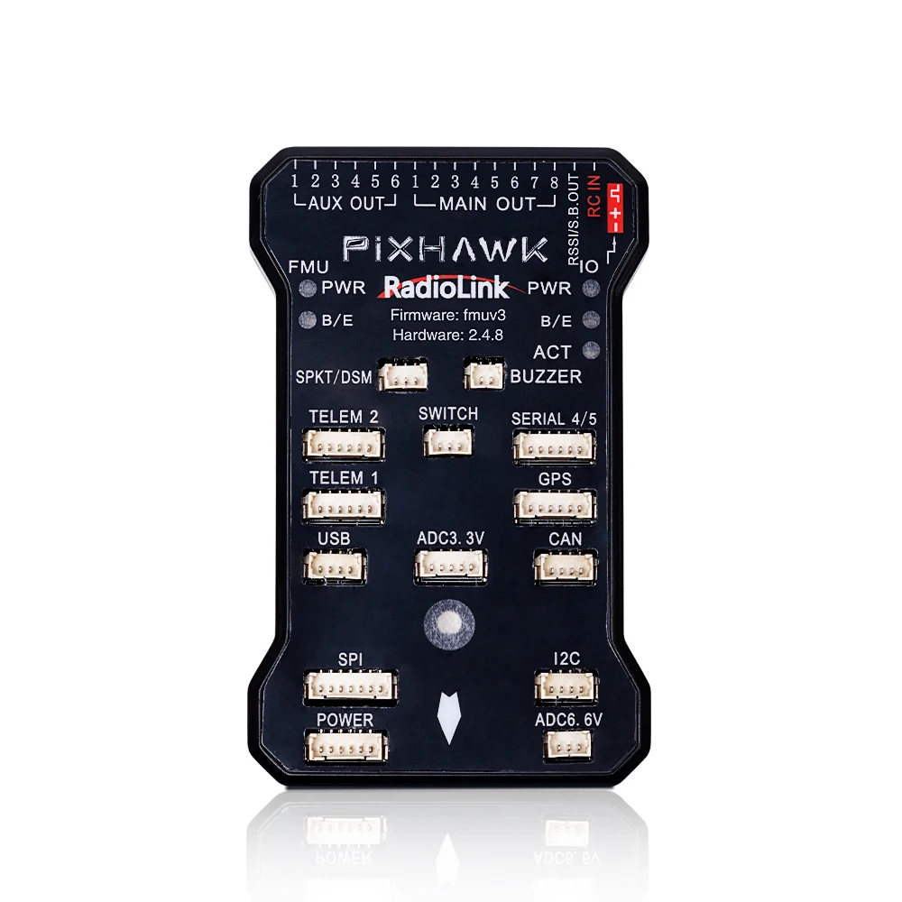 Drone Flight Controller - 新しい回路設計 PIXHAWK 2.4.8 レーシングドローン用フライトコントローラーキット ドローンFC/マルチローター