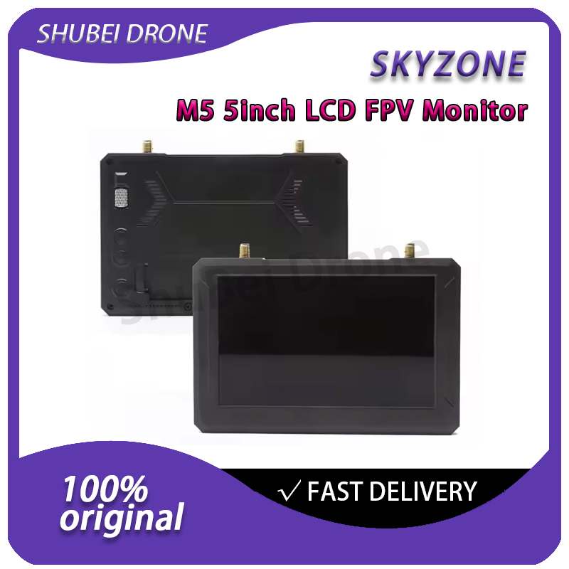 Drone Compass - SKYZONE M5 FPVモニター 5インチLCD 800x480 5.8GHz