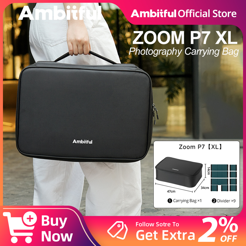 Drone Camera - Ambitful ZOOM P7II XL 写真撮影用収納バッグ 旅行バッグ