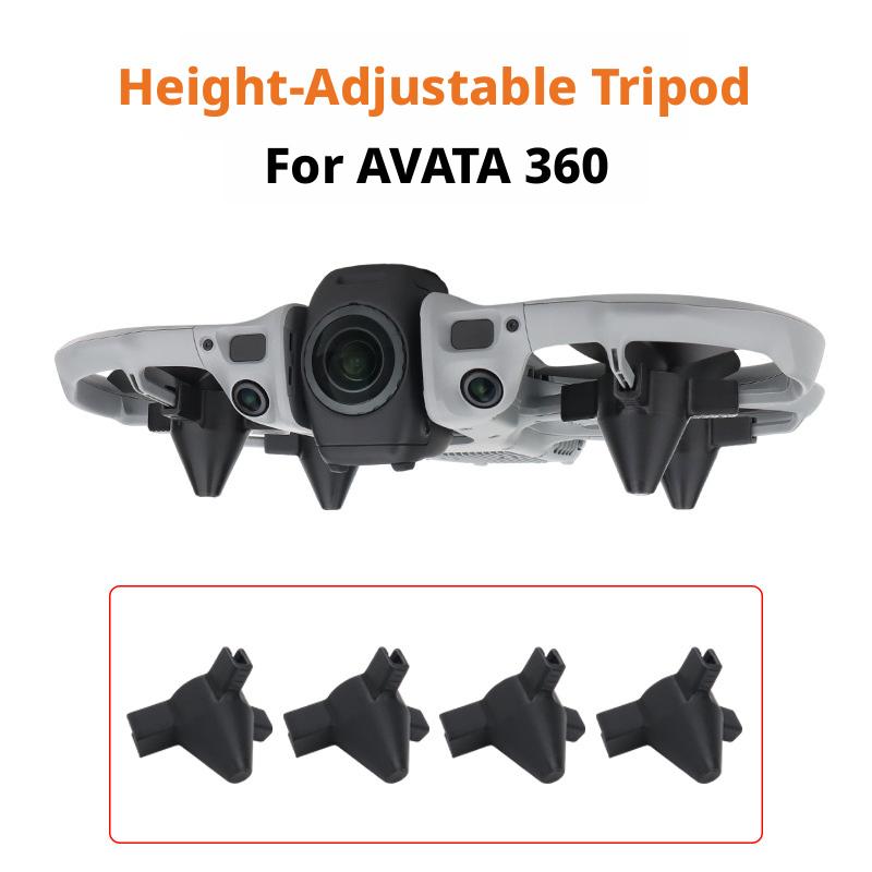 Drone Landing Gear - DJI AVATA 360 パノラマドローン用ランディングギアライザー (4個セット) DJI