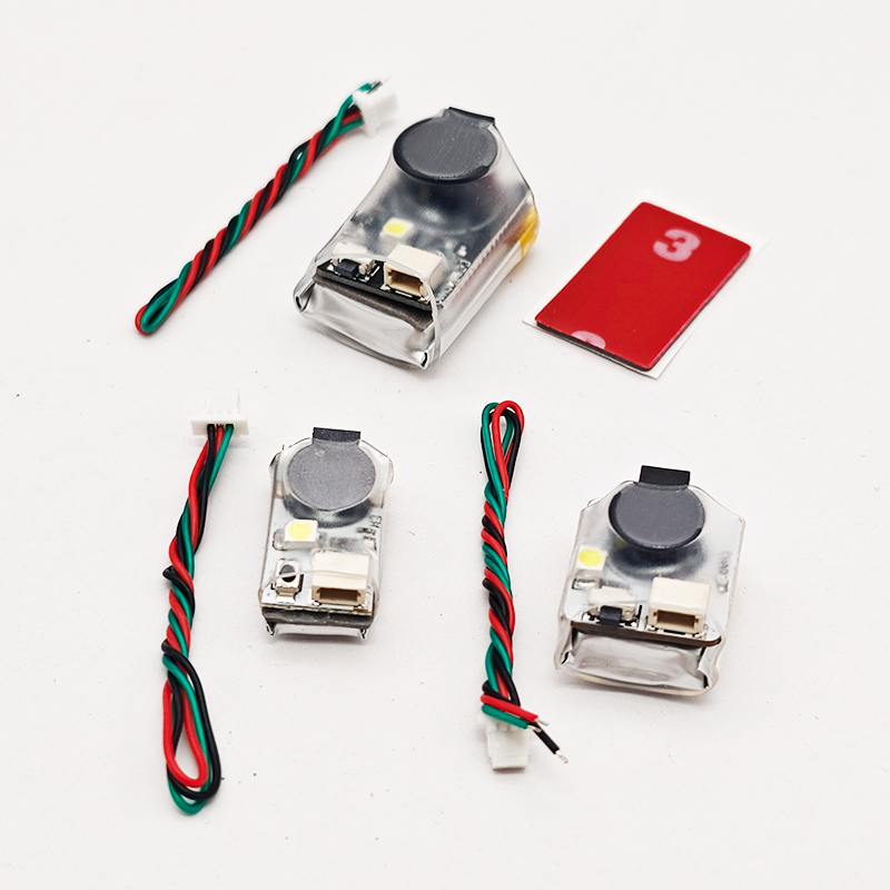Drone Buzzer - ドローンfpv,フライトコントローラー,ブザー,トラッカー110db,jhe42b,jhe42b_s,jhe20b,5v,led,f3,f4用の超大音量アラームブザー