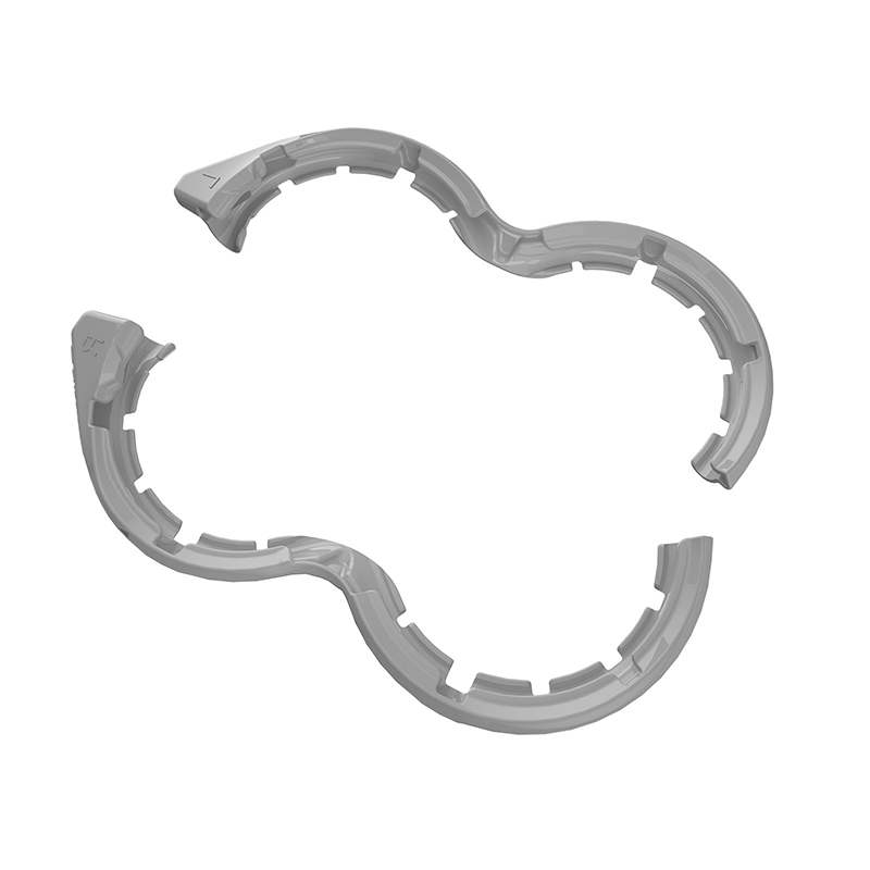 Drone Propeller Guard - 2 個の衝撃吸収ストリッププロペラ保護リング衝突防止保護カバーガード DJI Neo 2 ドローンアクセサリー用