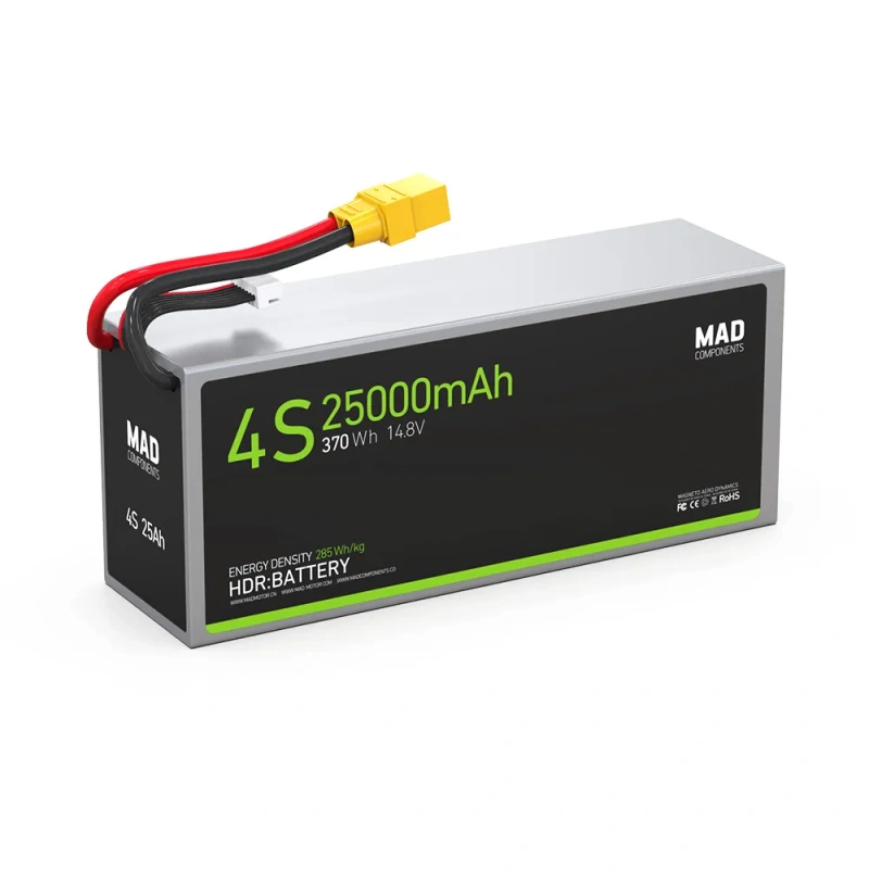 Drone Battery - ATV 4S 25Ahリチウム電池 高出力密度 軽量ドローン用固形電池