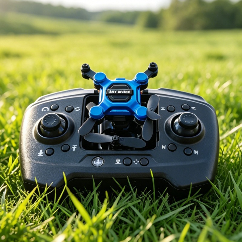Drone Charger - ミニ折りたたみ式蚊取りドローン、空中カメラ付き、学生・子供向けリモコンヘリコプターおもちゃ