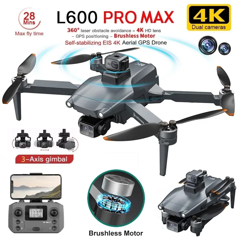 Drone Gps Mount - L600 プロマックス GPS ドローンプロフェッショナル 4K 3