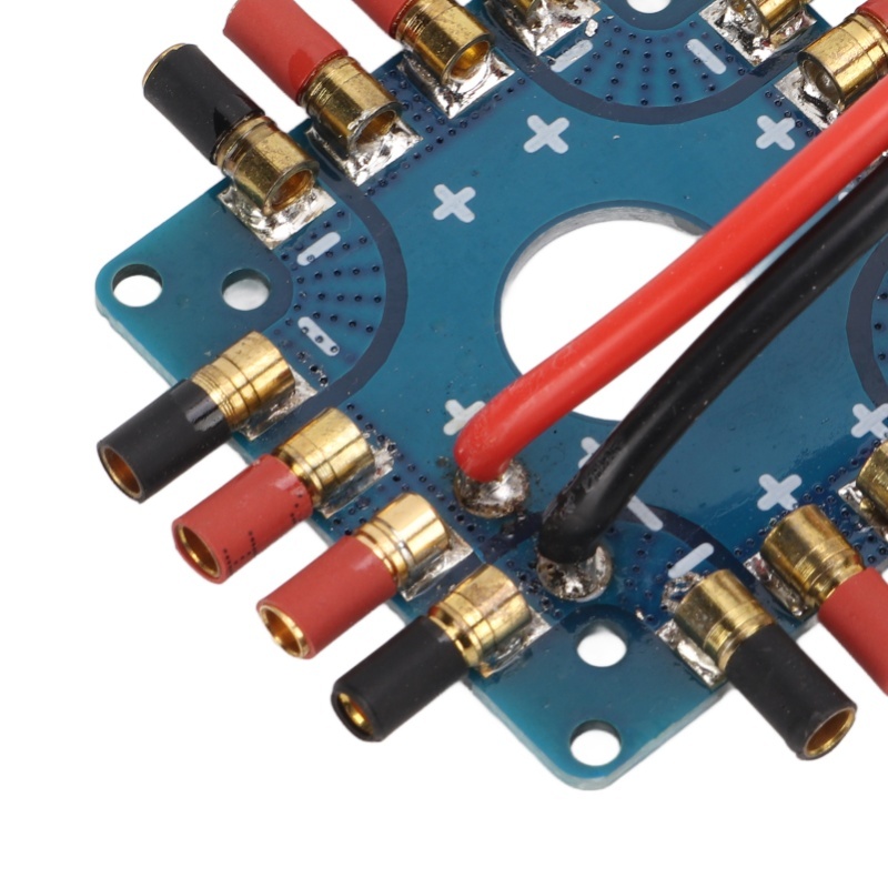 Drone Power Distribution Board - ESC 電源配電盤接続ボード XT60 プラグ付き 3.5mm バナナコネクタ