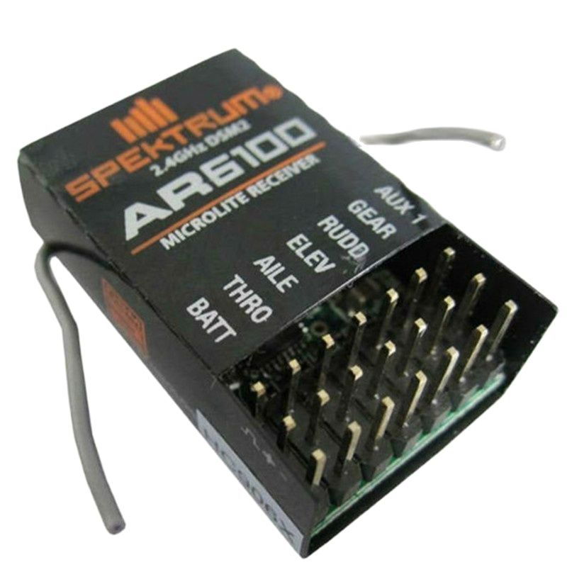 Drone Flight Controller - AR6100 DSM2 6CH 2.4GHz レシーバー Spektrum