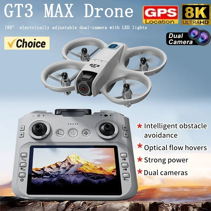 Drone Gps Module - 2026年新型GT3ミニ LED折りたたみ式ドローン GPS 8K HDデュアルカメラ ブラシレスモーター
