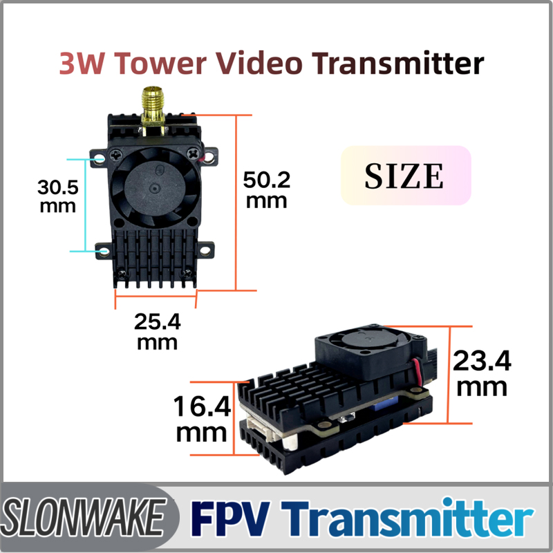 Drone Frame - SLONWAKE 5.8G 3000mW シミュレーション VTX FPV