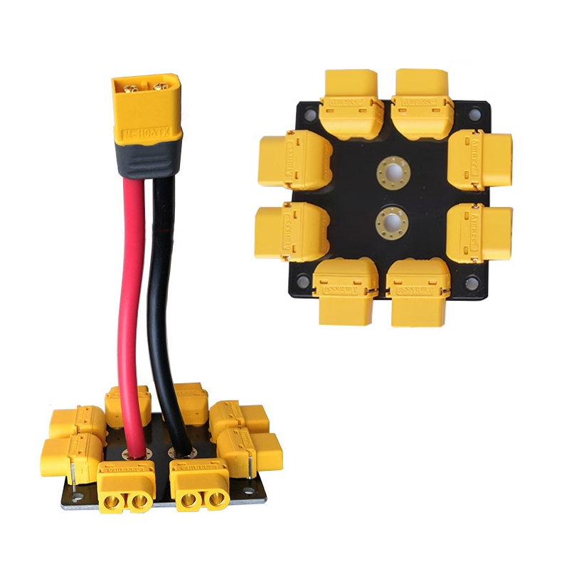 Drone Power Distribution Board - 1 個 240A 高電流配電盤溶接 XT60PW メスプラグマネージャープレートハブオプション