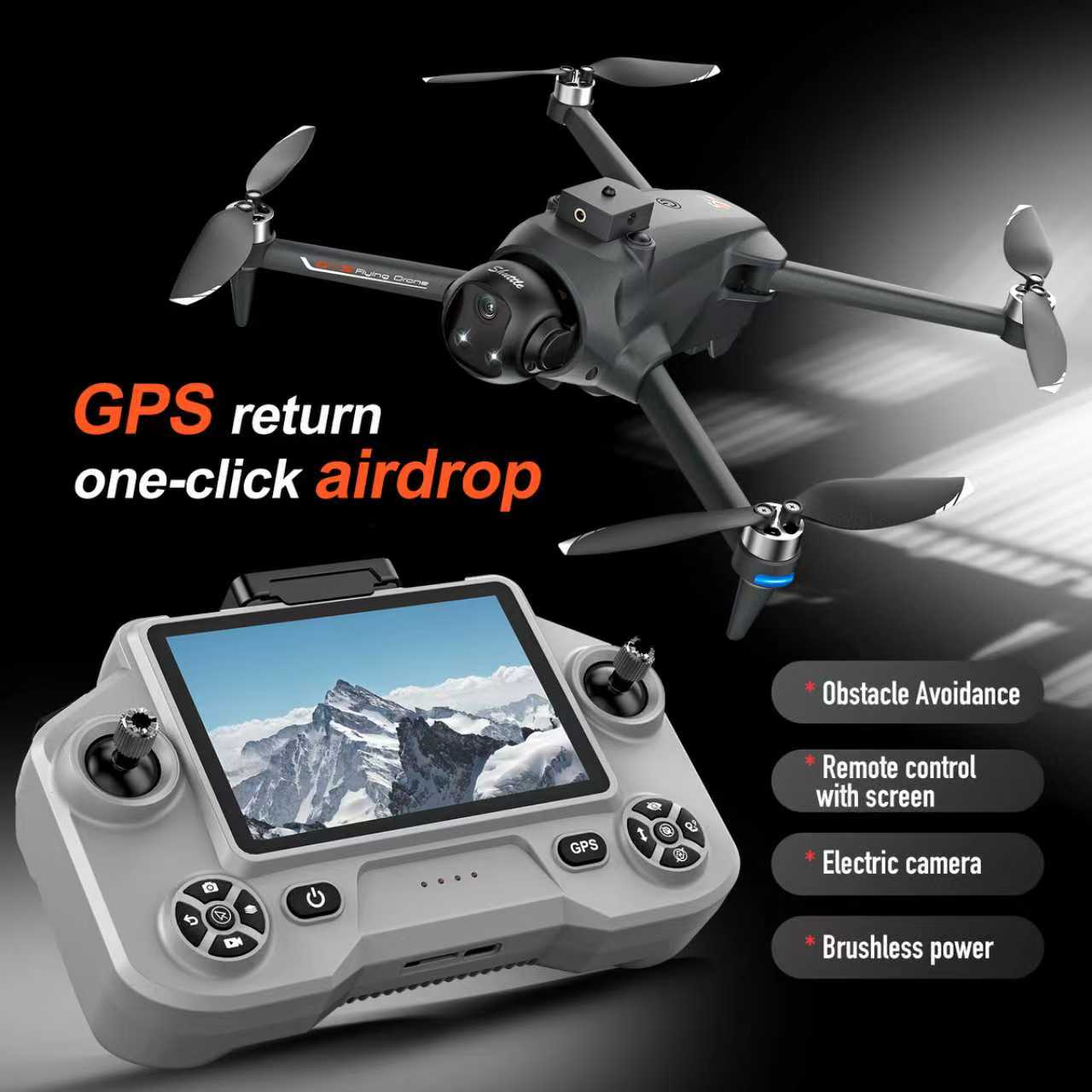 Drone Gps Module - YL059 FPV GPSクアッドコプタードローン 8K HDデュアルカメラ搭載 耐久性