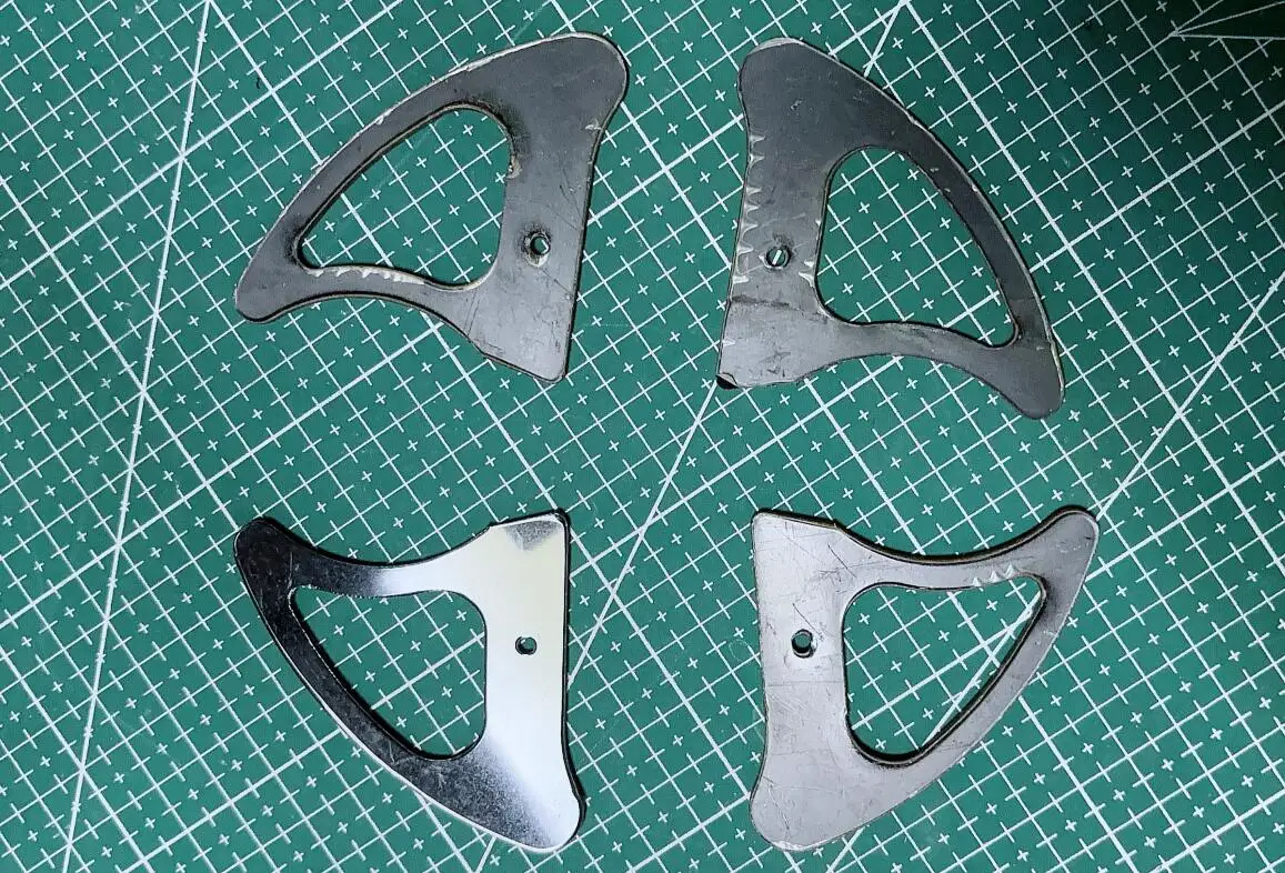 Drone Frame - 4 個の着陸装置スキッド T550 550mm FLYINGHUNTER クアッドローター