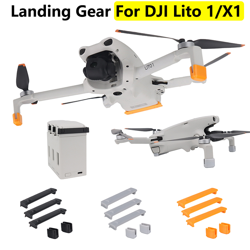 Drone Landing Gear - DJI Lito X1/1 ドローン着陸装置用高さ調整フットカバー DJI LITO1