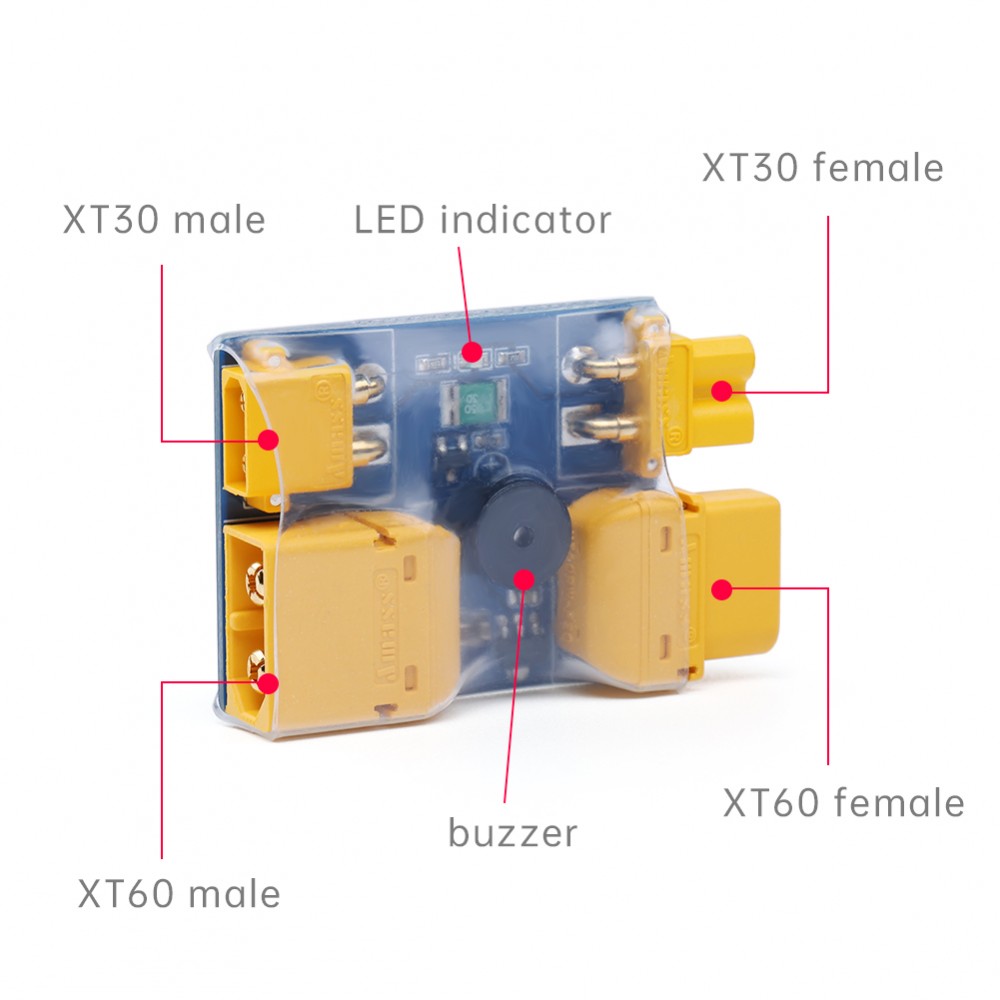 IFlightスマートスモークストッパーXT60 XT30  - Drone Buzzer のレビューと価格
