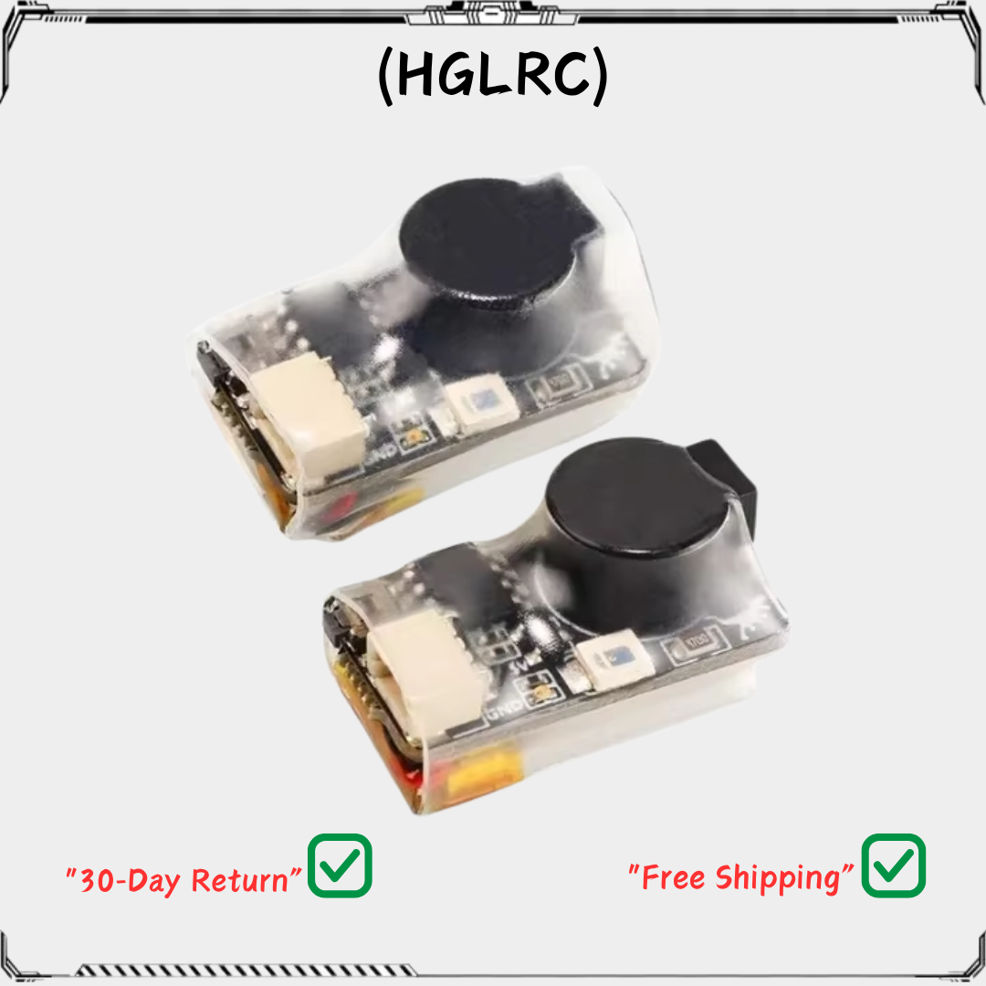 100dB ロストモデルブザー LED 付き、FPV ドロー - Drone Buzzer のレビューと価格