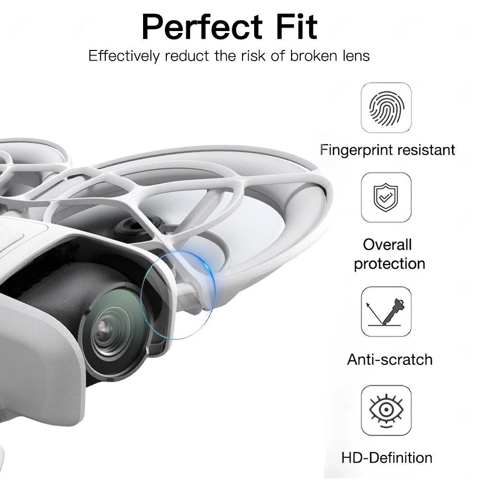 10/5/1 個強化ガラスカメラレンズプロテクター DJI  - Drone Camera のレビューと価格