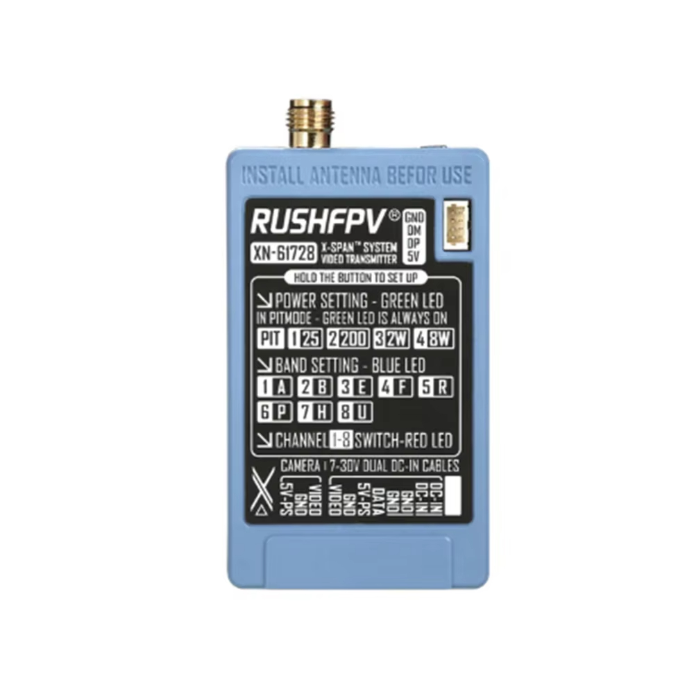 RUSHFPV 6.1‑7.2G 8W X61728 VTX - Drone Antenna のレビューと価格