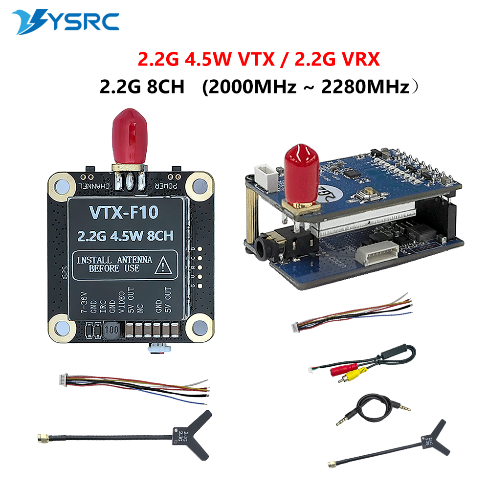 2.0-2.2G 4.5W VTX 8CH FPV ビデオト - Drone Receiver のレビューと価格