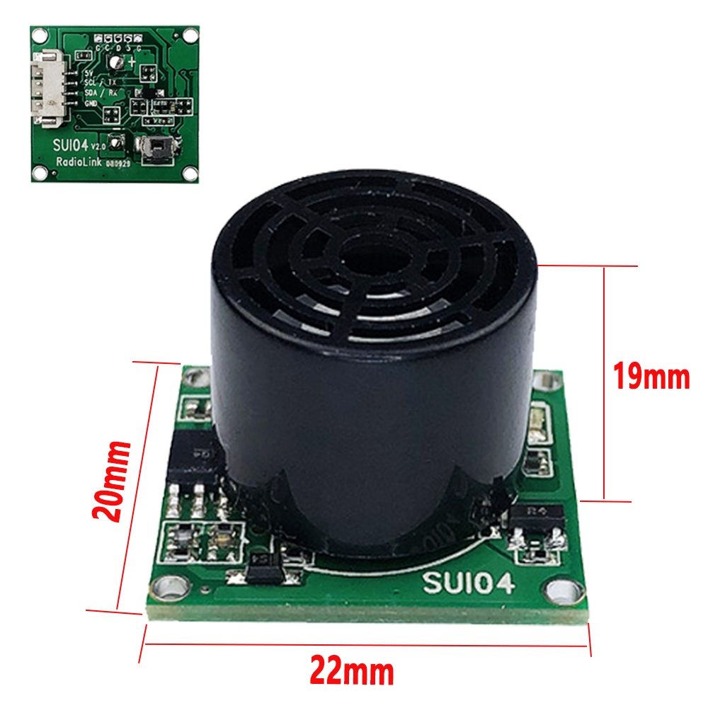 SUI04 ドローン障害物回避用超音波センサー ソナーモジュ - Drone Flight Controller のレビューと価格