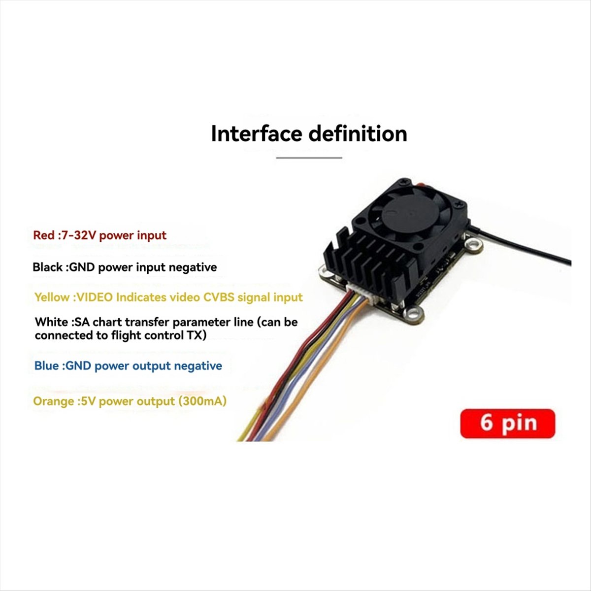 5.8G 2W VTX 2000mW FPV ビデオ送信機モ - Drone Transmitter のレビューと価格
