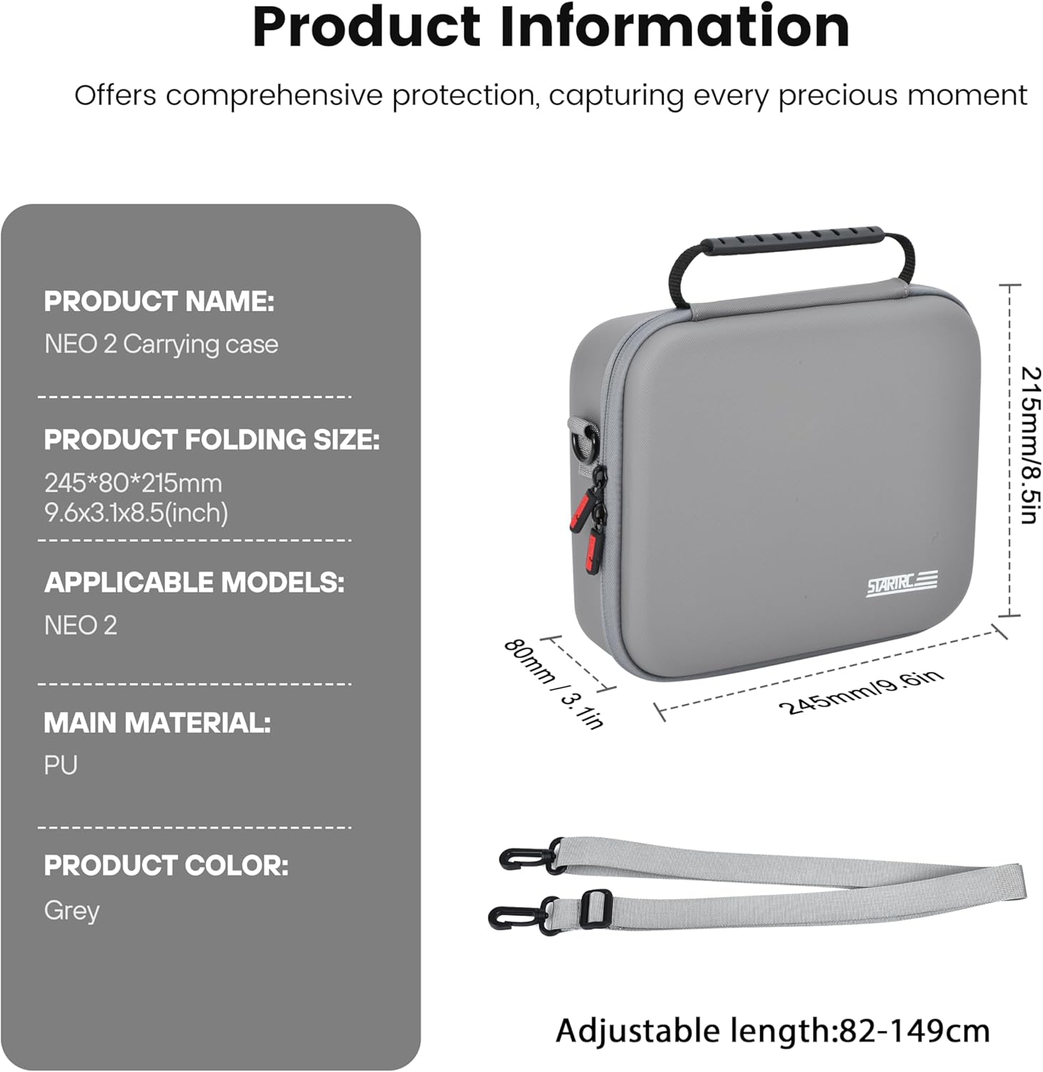 STARTRC Neo 2 ポータブルPUショルダーバッグ  - Drone Battery のレビューと価格