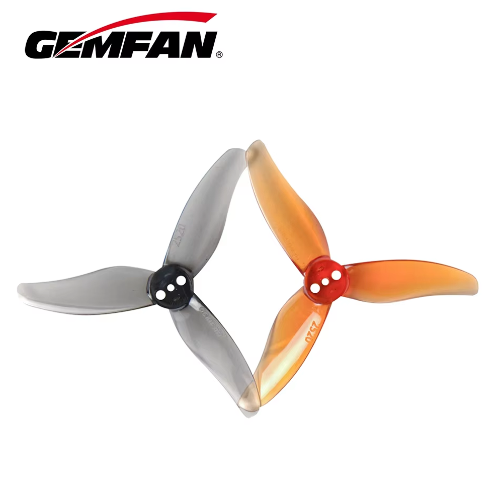 4ペア Gemfan Hurricane 2520 2.5X - Drone Propeller のレビューと価格