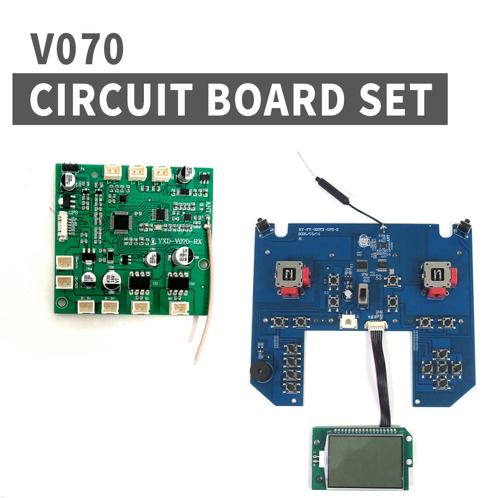 Flytec公式純正回路基板セット GPSモジュール スペア - Drone Power Distribution Board のレビューと価格