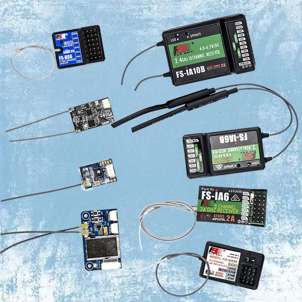 Flysky RC レシーバー FS-IA6 IA6B IA - Drone Receiver のレビューと価格