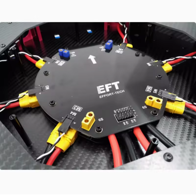 EFT大電流電源分配ボードPDBボード 12S 480A 農 - Drone Battery のレビューと価格