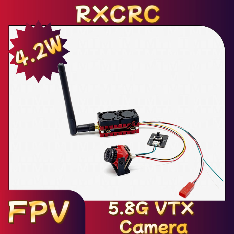 RXCRC 5.8G 48CH 4.2WハイパワーVTX送信 - Drone Receiver のレビューと価格