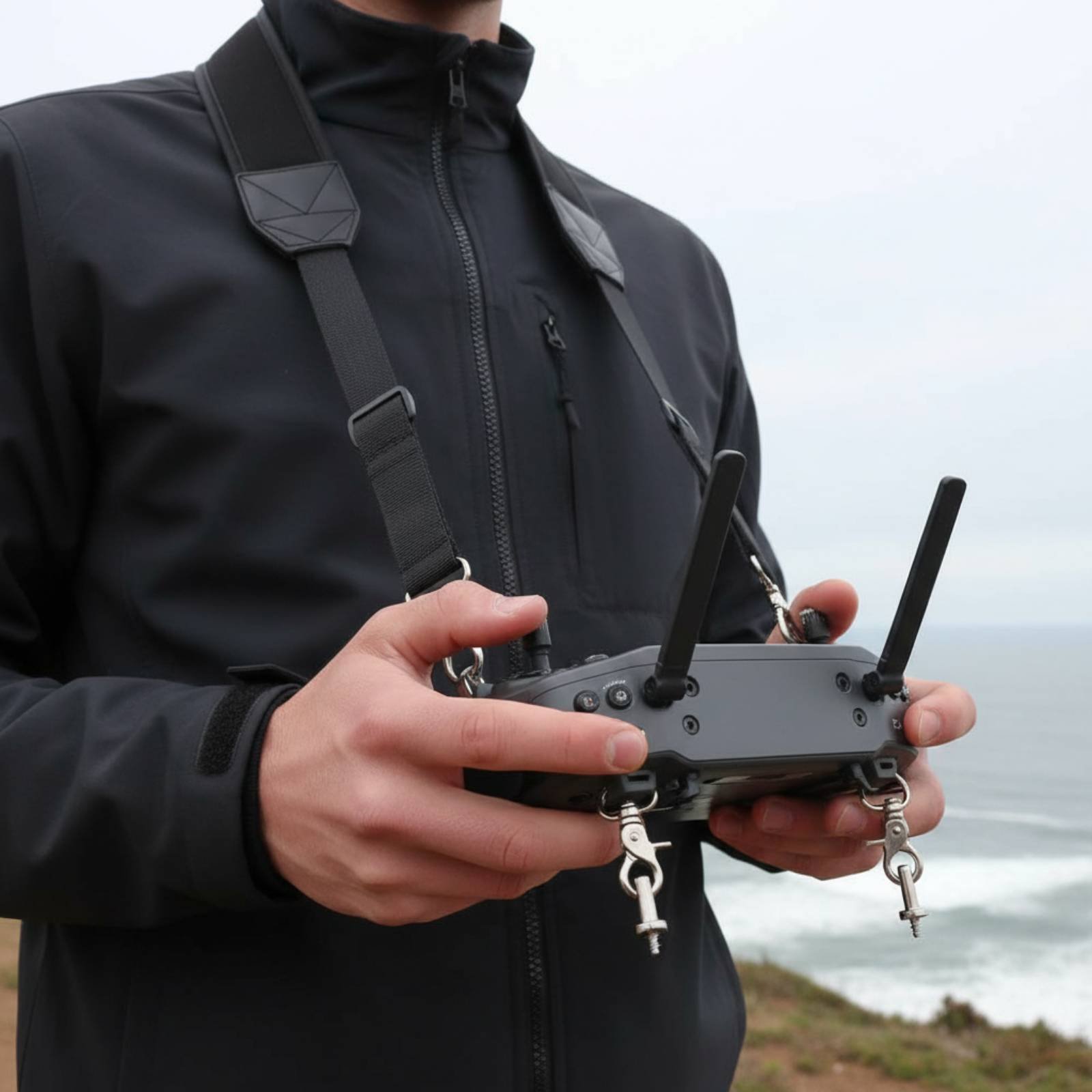 ドローン送信機ストラップ クイックインストール ドローンコン - Drone Arm のレビューと価格