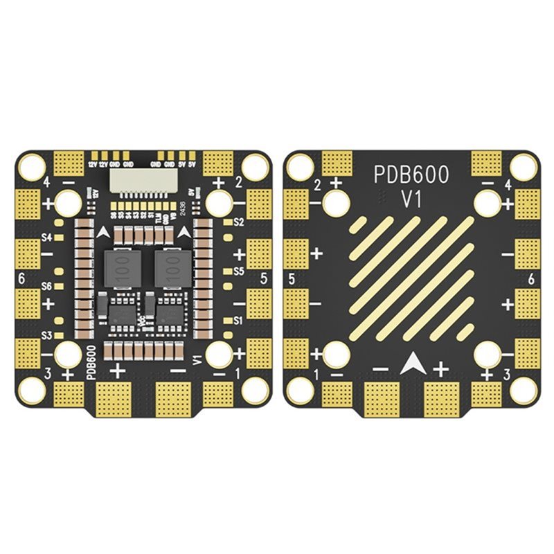 【サイバーマンデー】1個 PDB600A 8S 600A P - Drone Power Distribution Board のレビューと価格