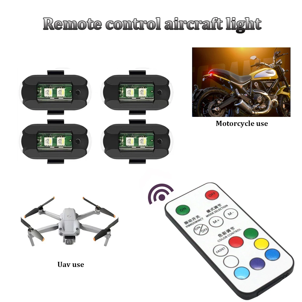 衝突防止警告灯,LED,ミニ信号ライト,ドローンのストロボラ - Drone Led Light のレビューと価格