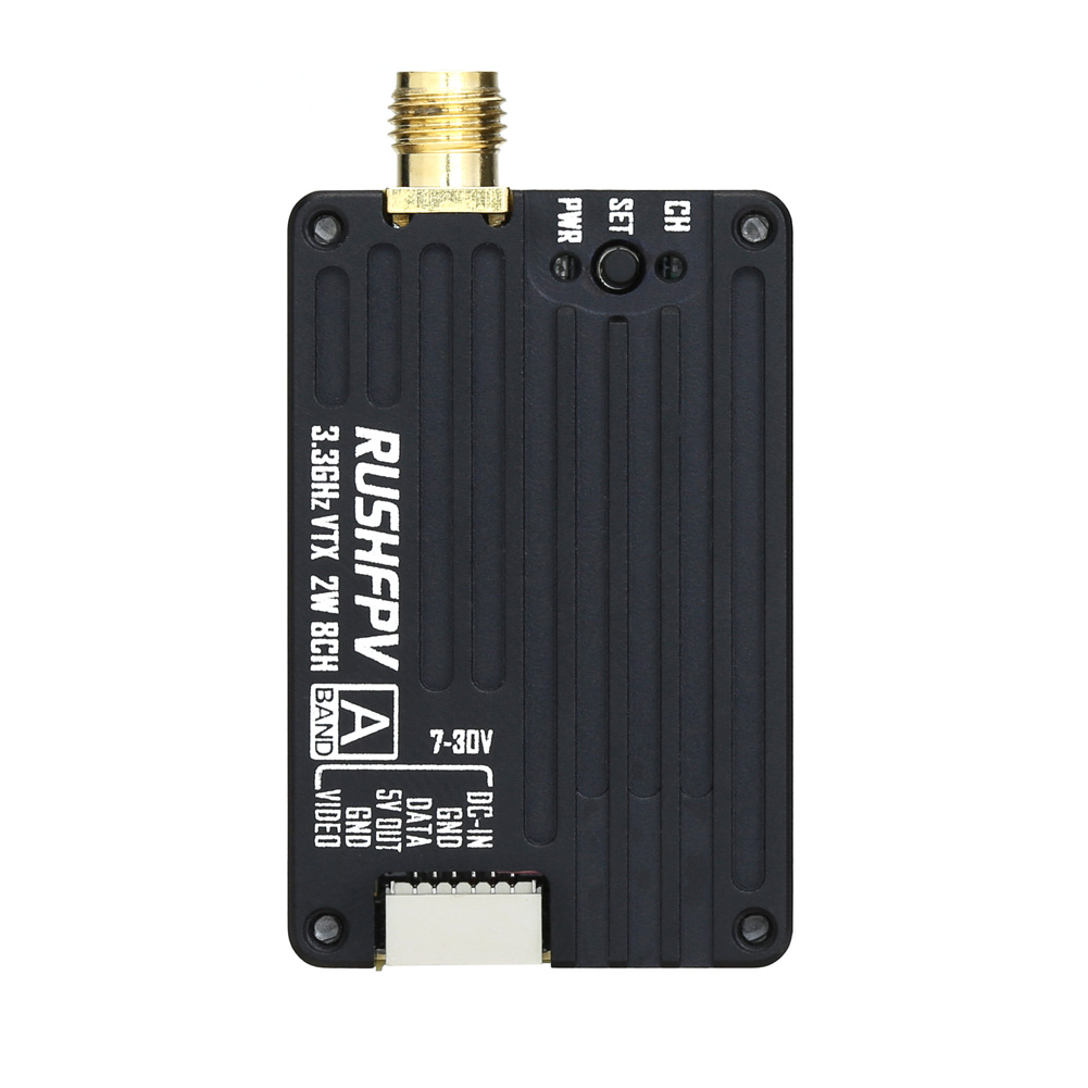 RUSHFPV 3.3G 2W VTX送信機 FPV送信機受 - Drone Antenna のレビューと価格