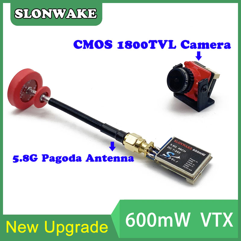 すぐに使える5.8G 48CH 600mWビデオ送信機とCm - Drone Frame のレビューと価格
