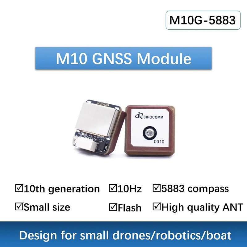 コンパス付きミニgnssモジュール,M10, GPS,fpv - Drone Gps Module のレビューと価格