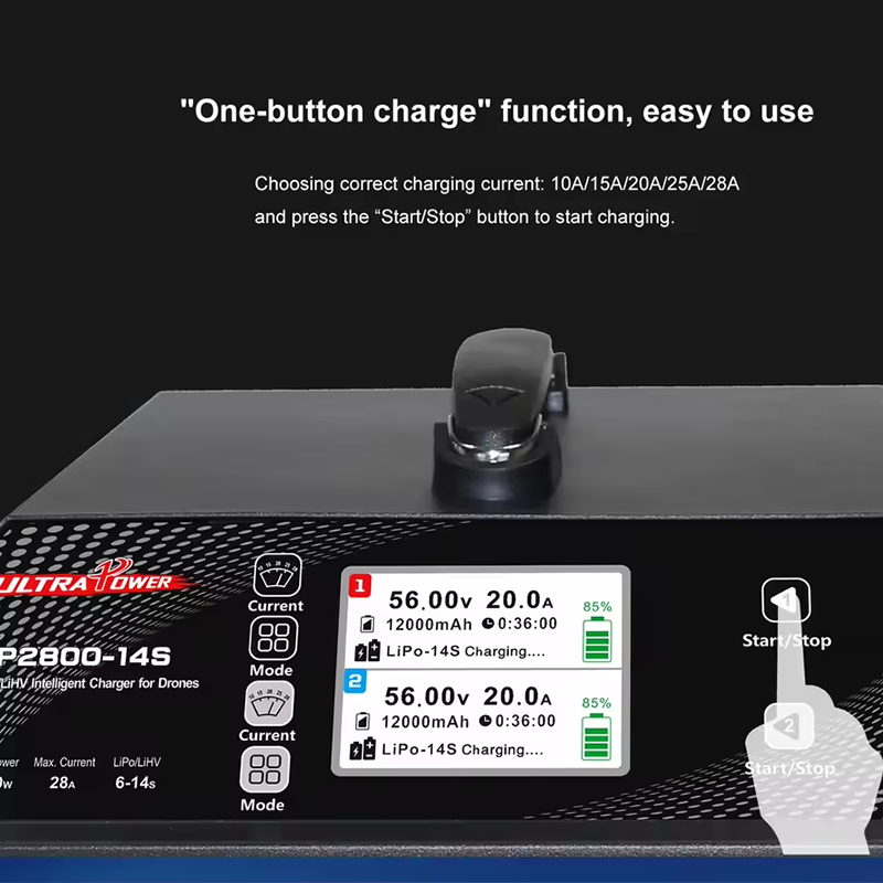 ウルトラパワーアップ2800-14S 2X1400W 28A - Drone Charger のレビューと価格