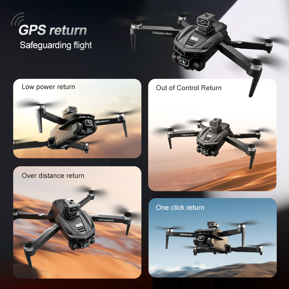 V168 PRO Max GPS ドローン 8K プロフェッ - Drone Charger のレビューと価格