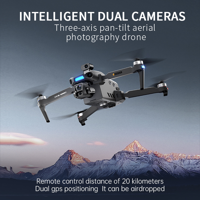 2026年新型8Kデュアルカメラドローン、5.5インチ大型ス - Drone Gps Module のレビューと価格