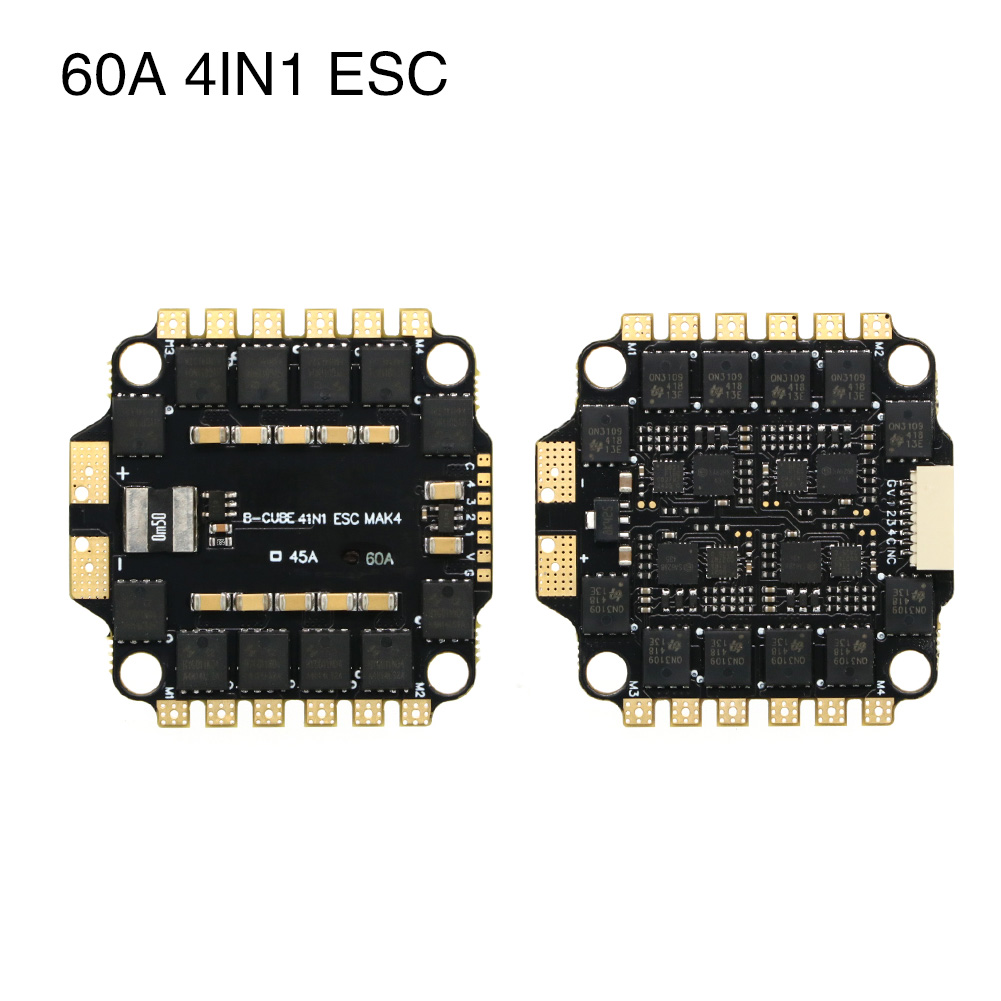 UAngel 4IN1 45A 60A ESC BLHELI - Drone Esc のレビューと価格