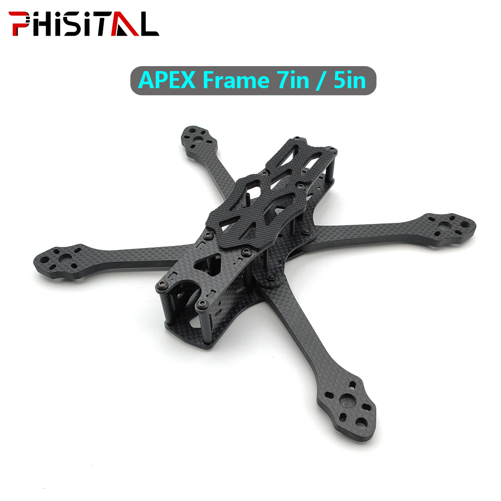APEXフレーム 7インチ/6インチ/5インチ カーボンファ - Drone Propeller のレビューと価格