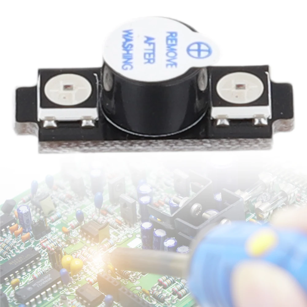WS2812 アクティブアラームブザー カラフルな RGB  - Drone Buzzer のレビューと価格