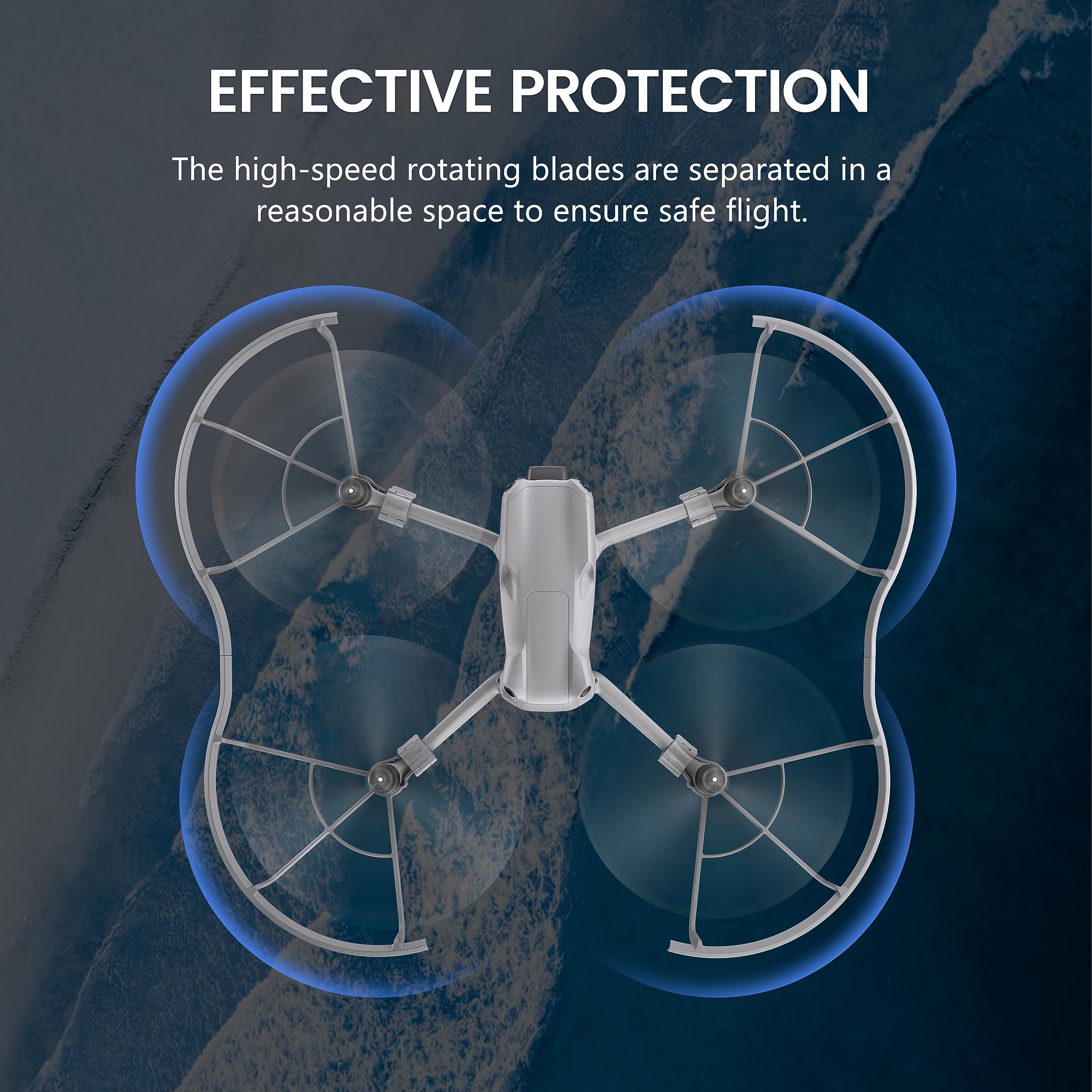 STARTRC Air 3Sプロペラガード、クイックリリース - Drone Propeller Guard のレビューと価格