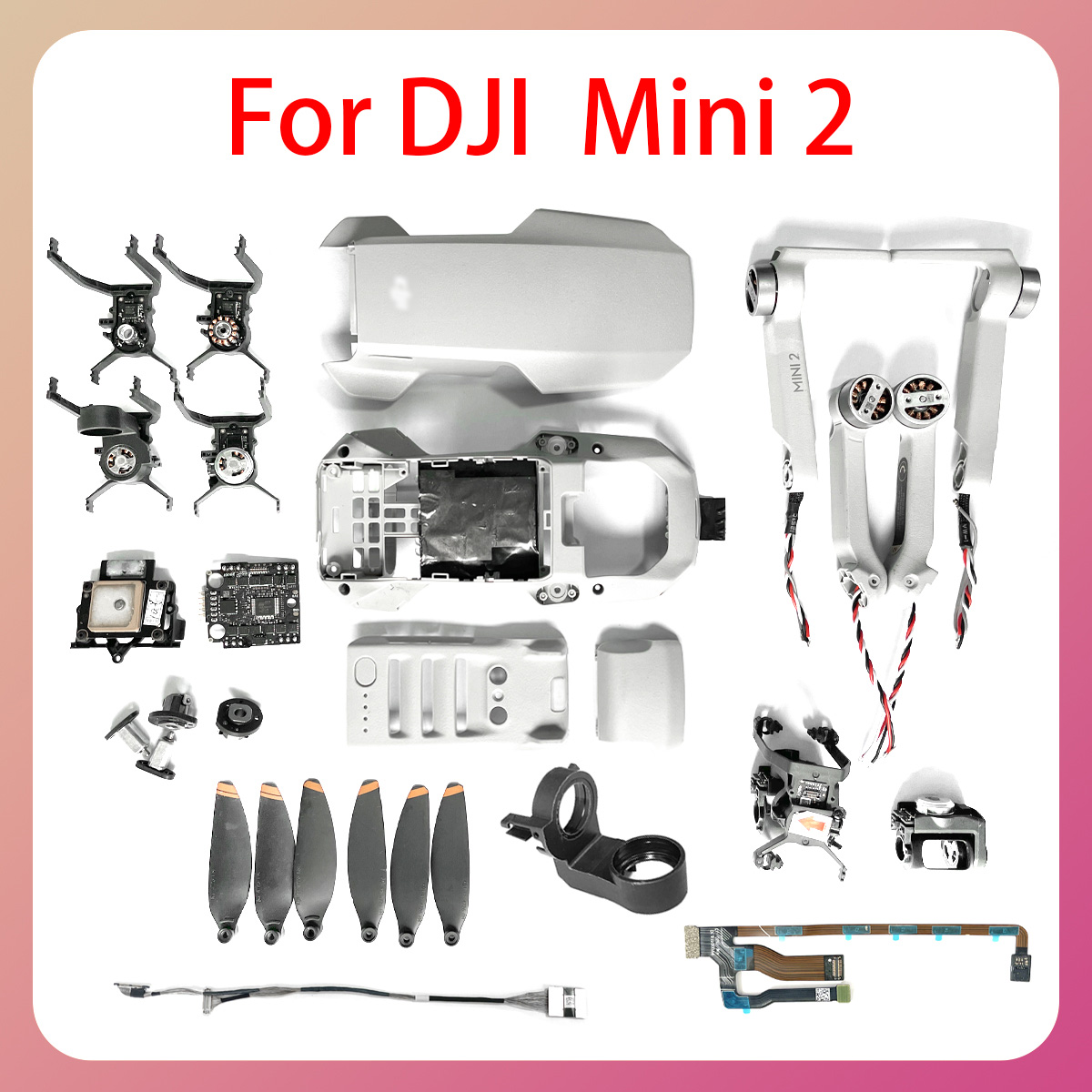 オリジナルMini 2ミッドフレームジンバルスタンド上部シェ - Drone Arm のレビューと価格