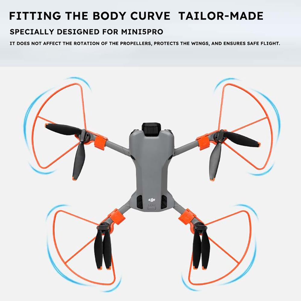 DJI Mini 5 Pro用プロペラガード プロッププロテ - Drone Propeller Guard のレビューと価格