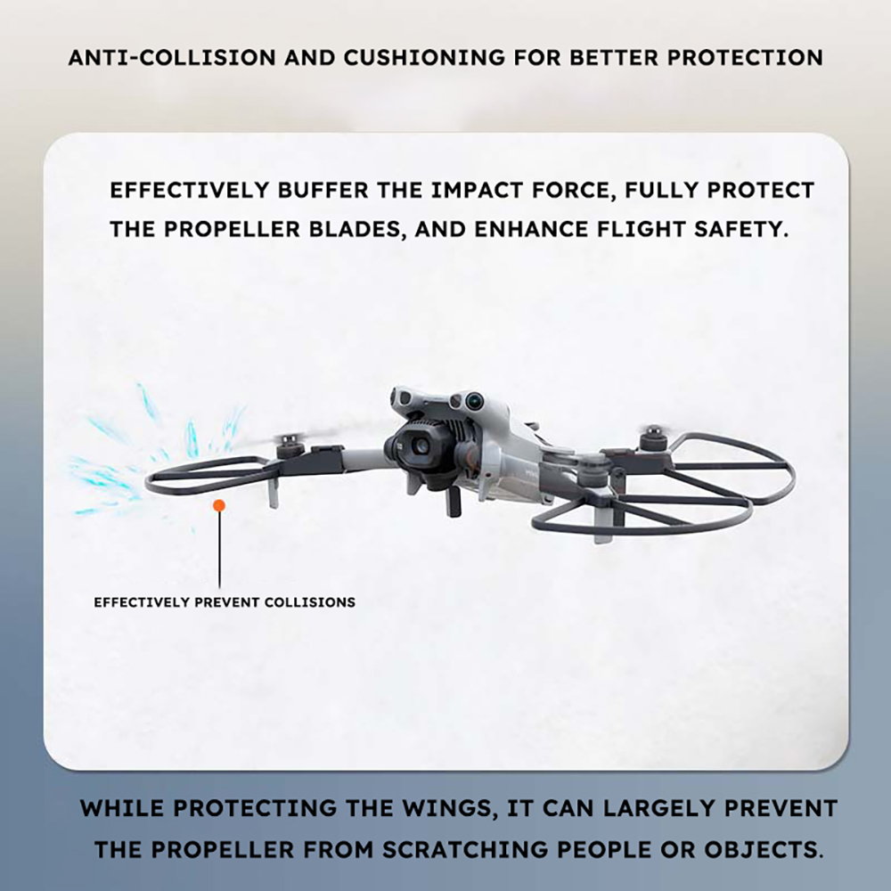 DJI Mini 5 Pro用プロペラガード プロッププロテ - Drone Propeller Guard のレビューと価格