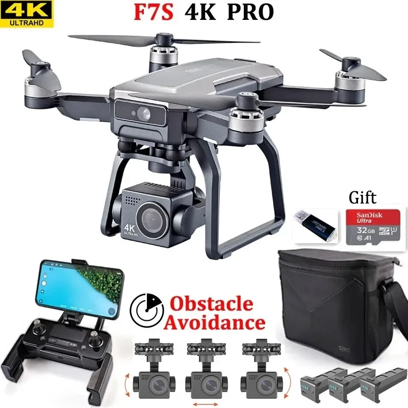 SJRC F7s 4K PRO ドローン 4K 障害物回避  - Drone Gps Module のレビューと価格