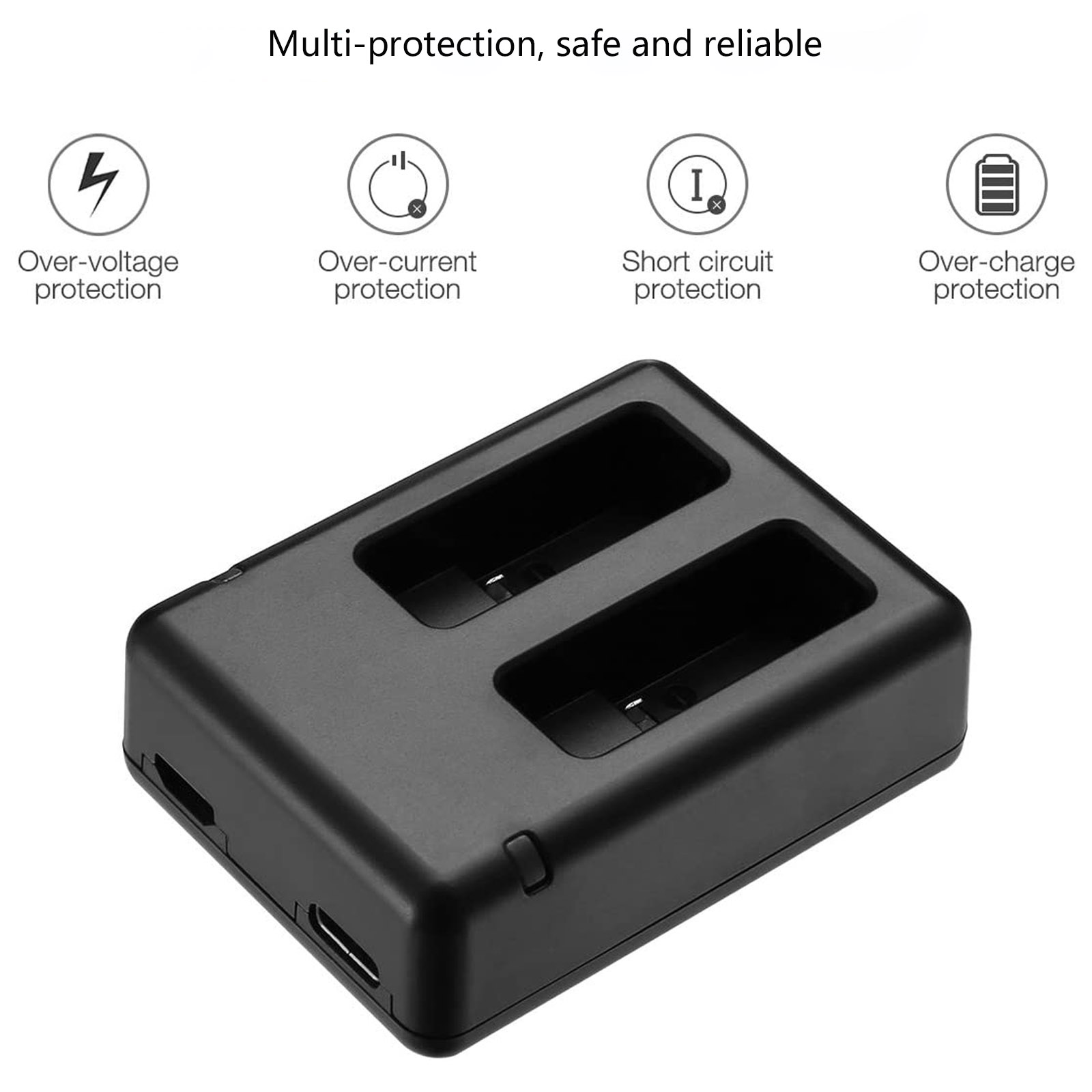 GOPRO Hero 5 充電器 AHDBT-501 バッテ - Drone Charger のレビューと価格
