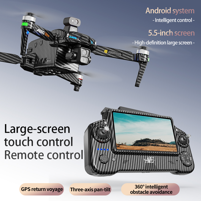 AE60 GPSドローン プロフェッショナル 8Kカメラ 3 - Drone Gimbal のレビューと価格
