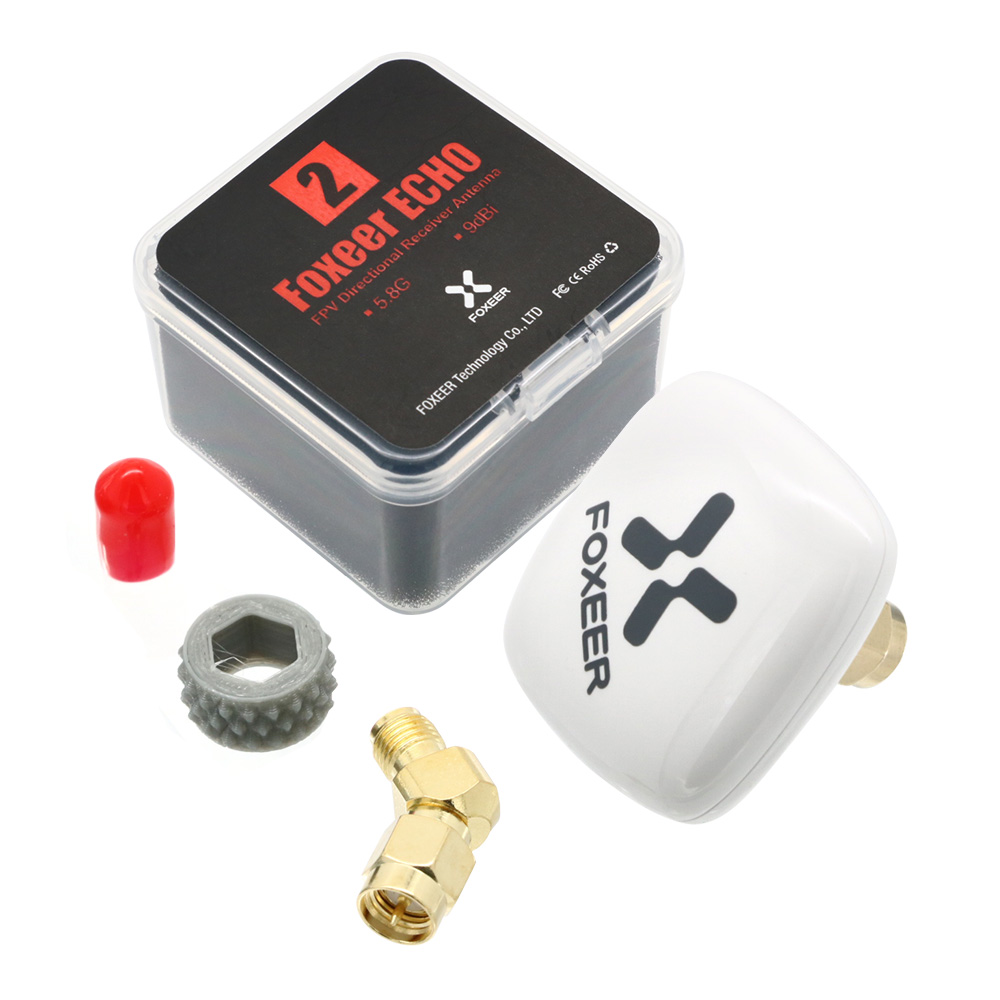 Foxeer-Echo 2 パッチアンテナ、9dBi、5.8 - Drone Antenna のレビューと価格
